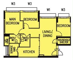 Blk 420C Waterfront II @ Northshore (Punggol), HDB 4 Rooms #602176691